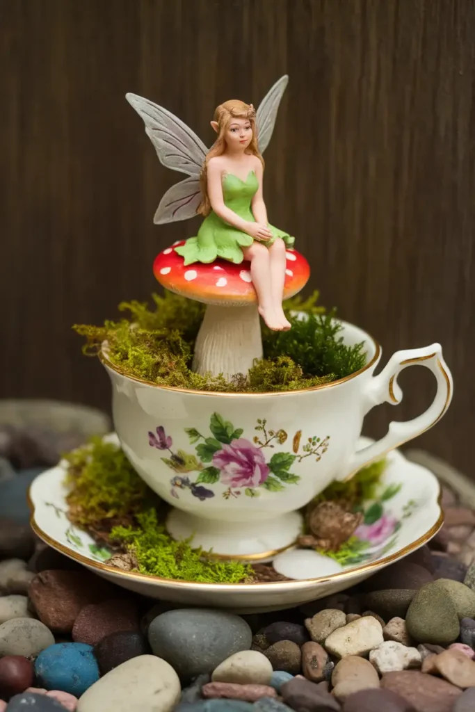 . Teacup Fairy Garden