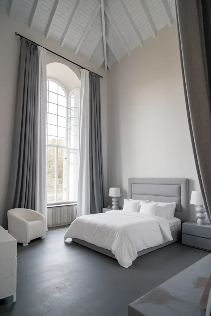 Try Grey Curtains