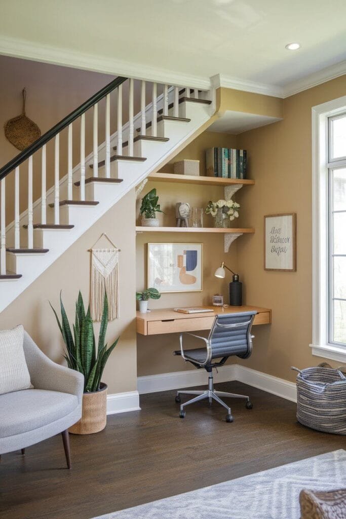Under the Stairs Setup