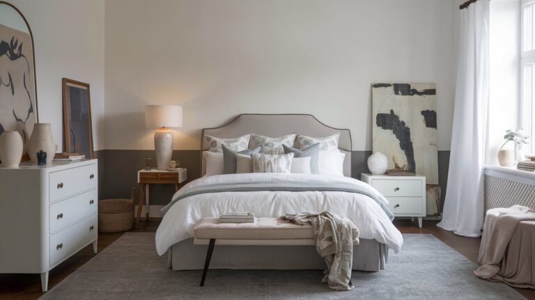 White and Grey Bedroom Ideas