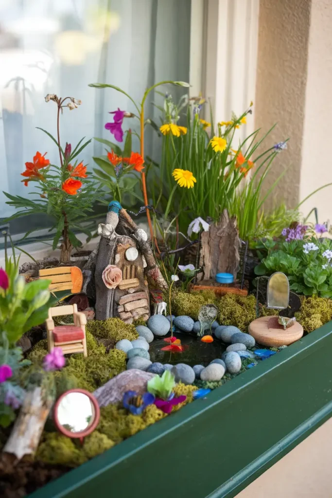 Window Box Fairy Wonderland