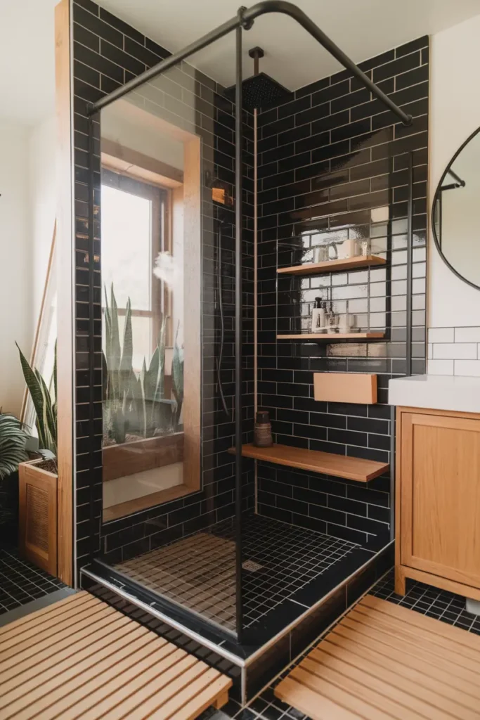 Wood and Black Combo