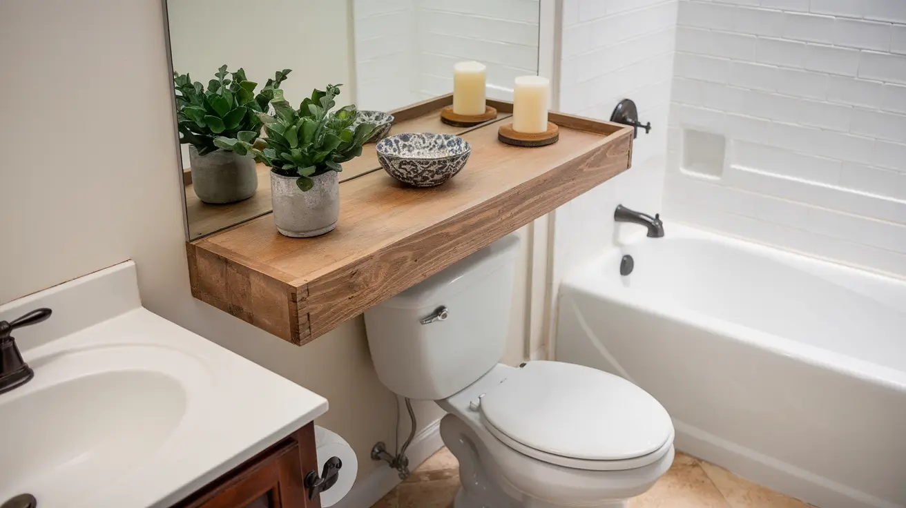bathroom shelf ideas
