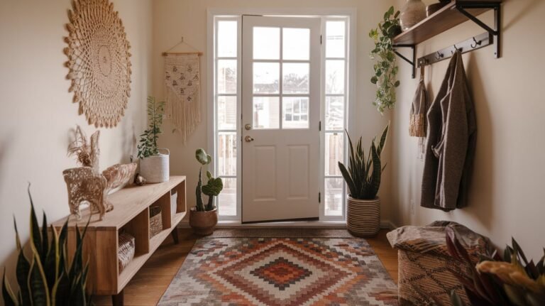 boho entryway ideas