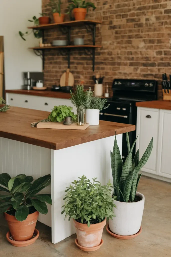6. Add Greenery and Planters