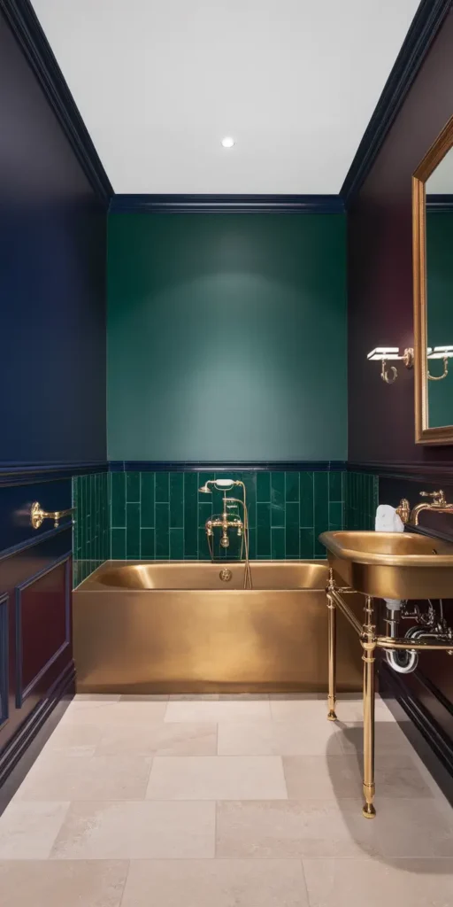 Color-Blocking Walls