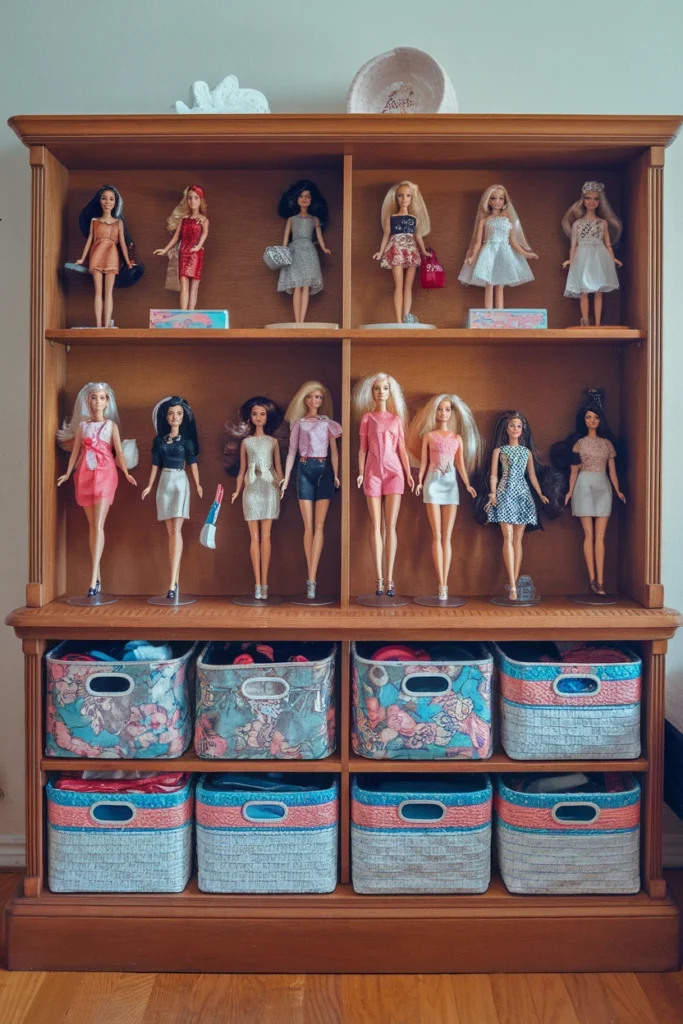 Bookcases as Doll Displays