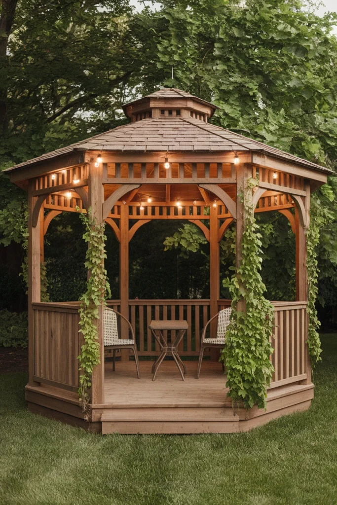 Build a Wooden Gazebo