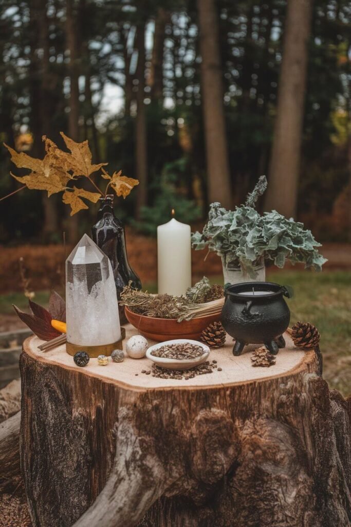 Create a Woodland Altar