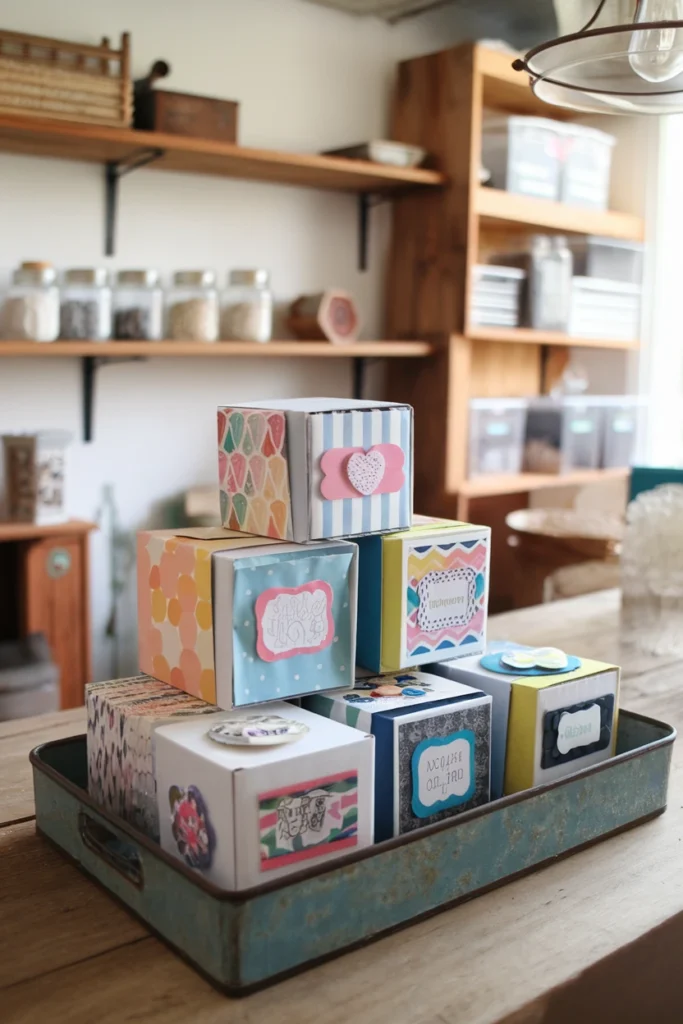 DIY Matchboxes for Small Supplies