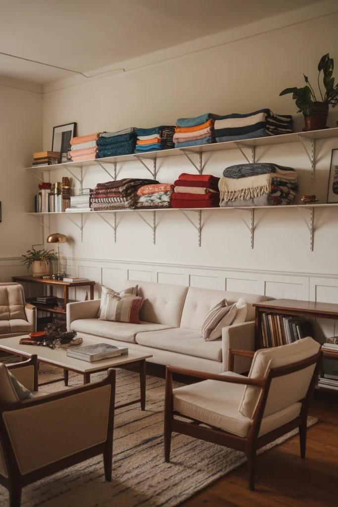 Display on Open Shelves
