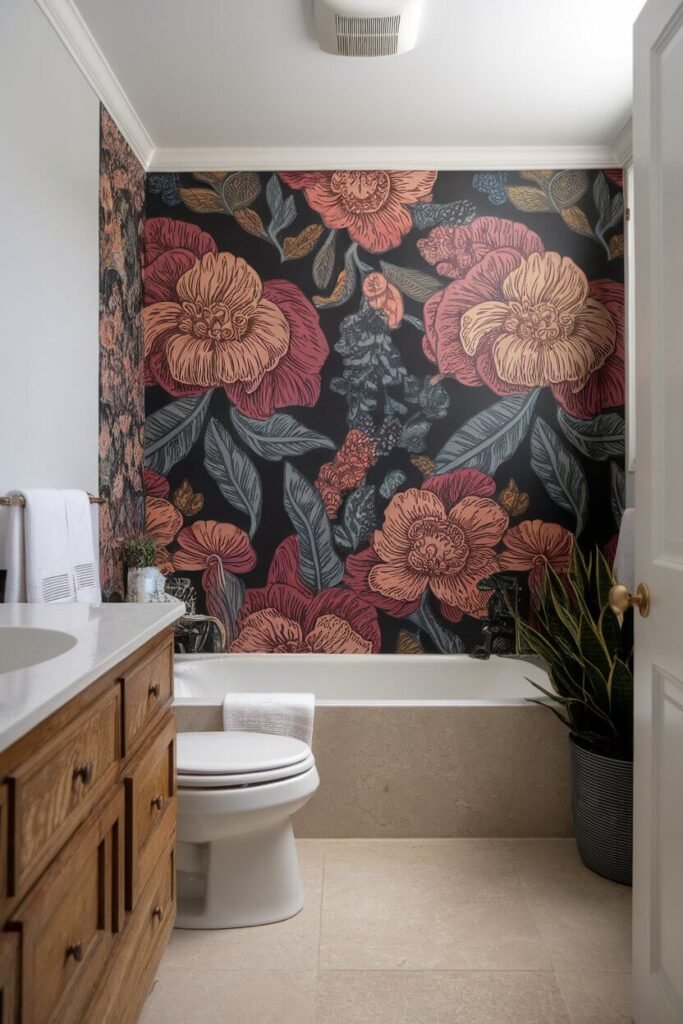 Experiment with Bold Wallpaper