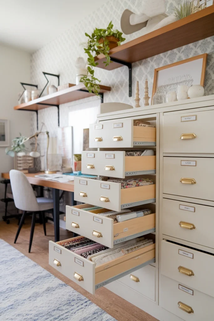 Fabric Filing Cabinet