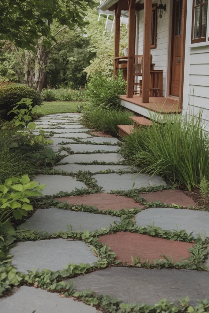 Flagstone Paths for a Natural Look