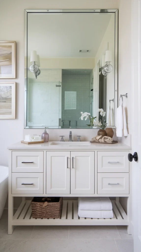 Frameless Mirrors for Simplicity