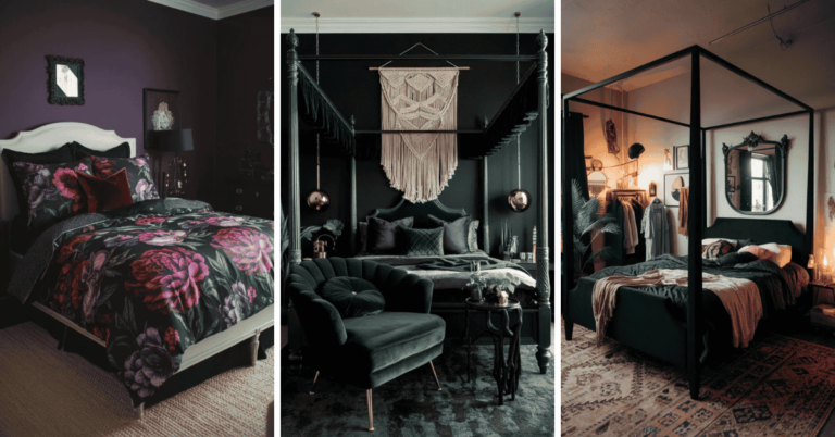 Gothic Boho Bedroom Ideas