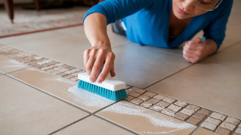 How to Clean Grout on Tile Floors
