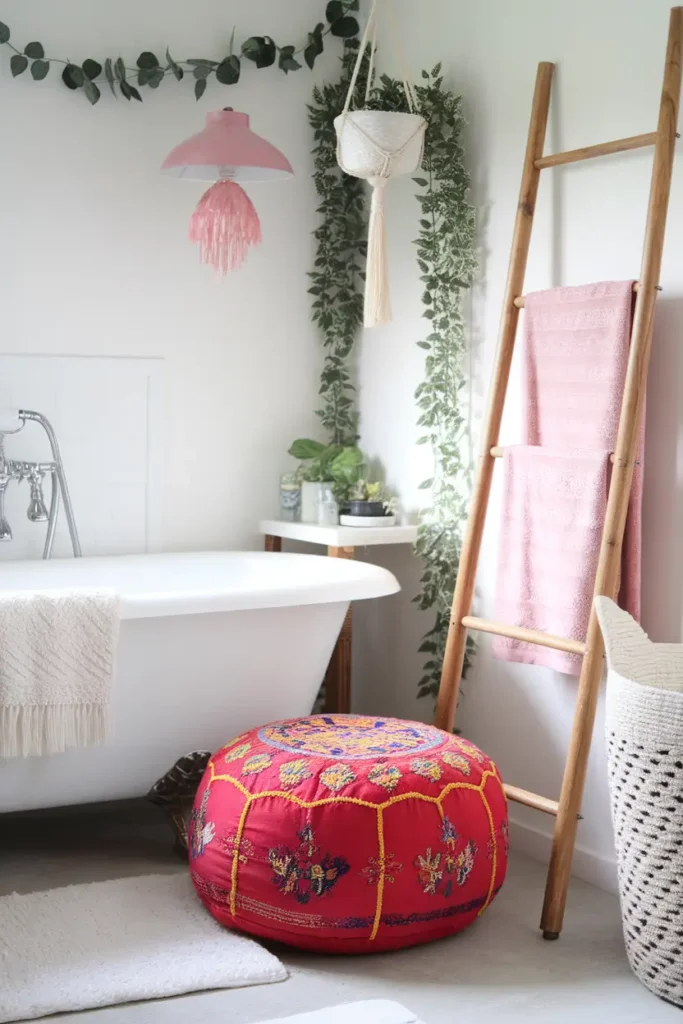 Incorporate Moroccan Poufs