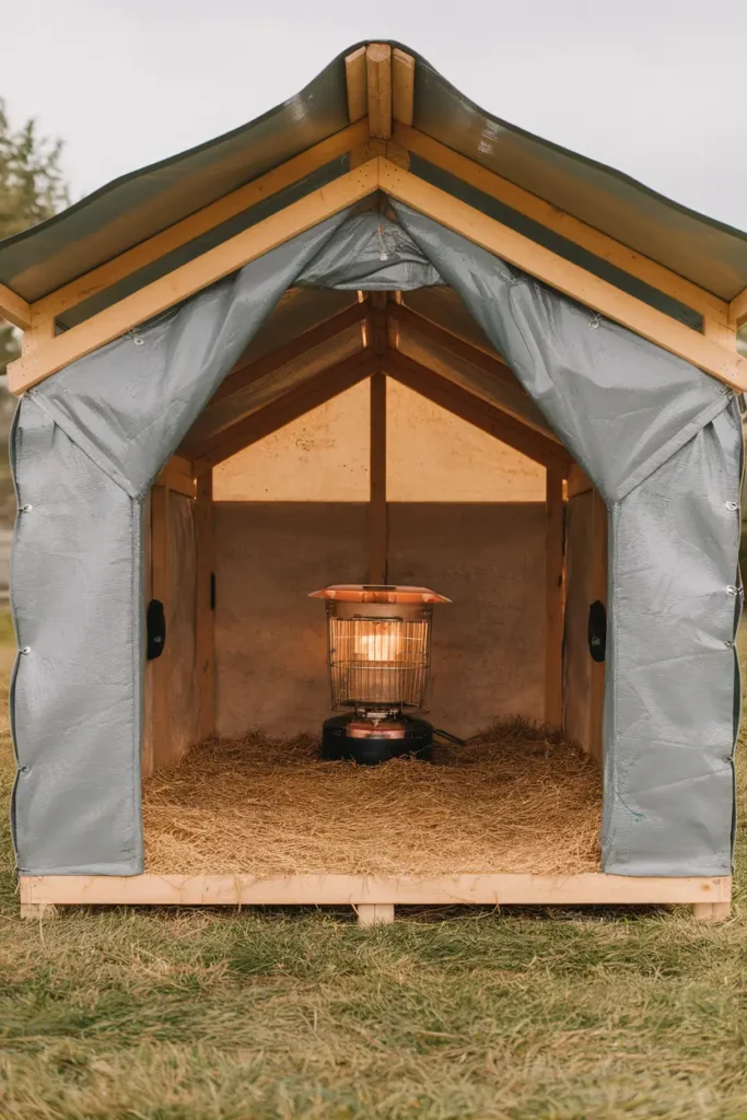 Insulated and Heated Kennel