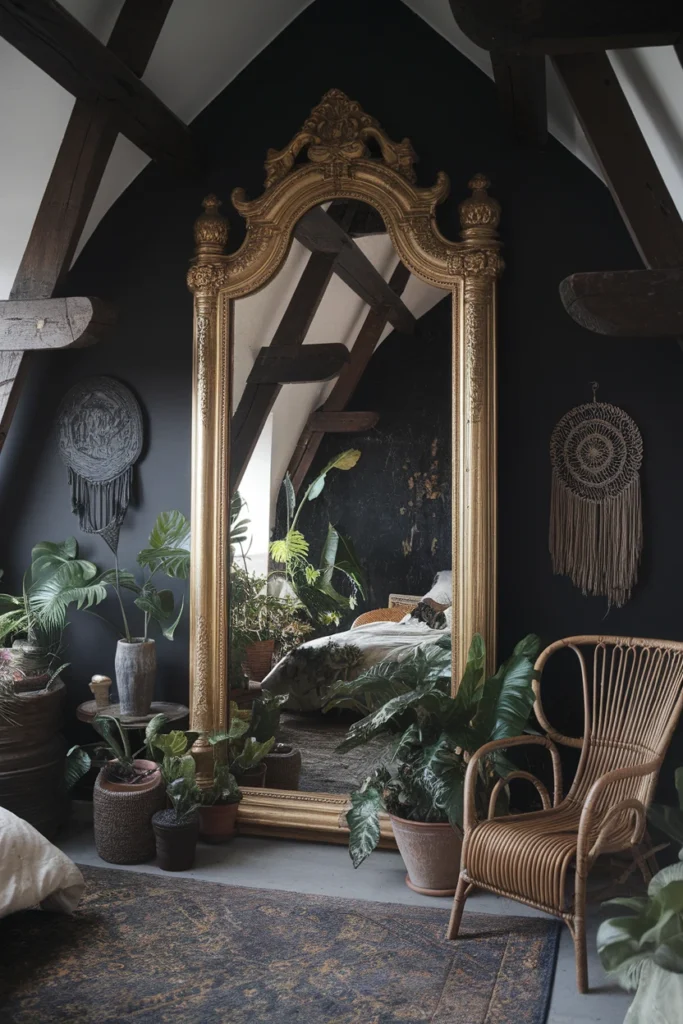 Mirrors with Baroque Frames 