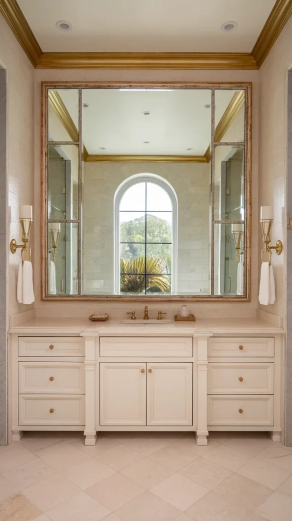 Oversized Statement Mirror