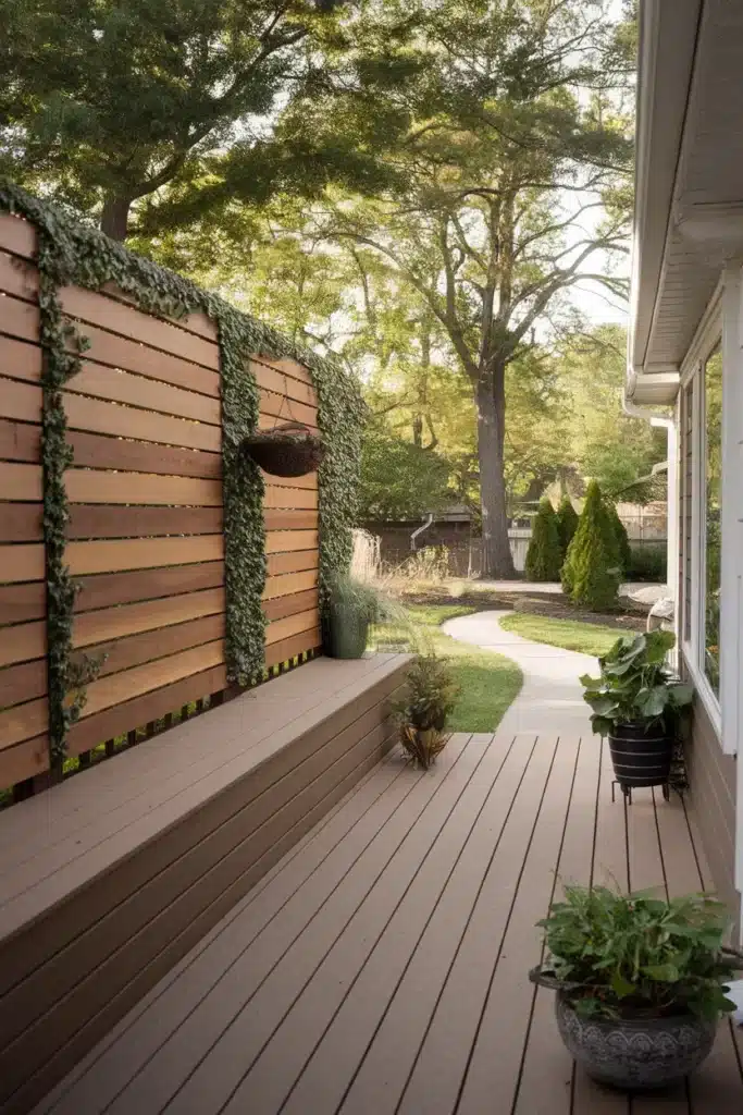 Privacy Wall Decks