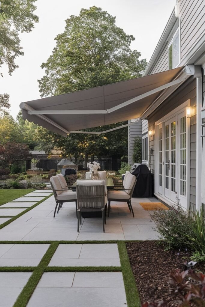 4. Retractable Awning