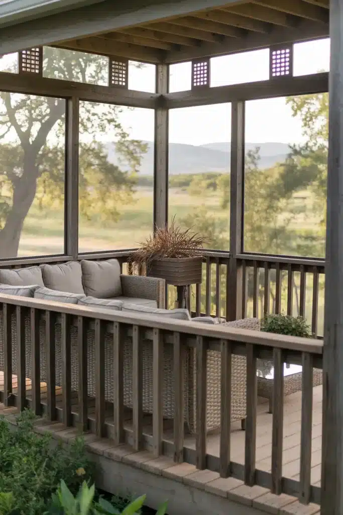 Screened-In Deck