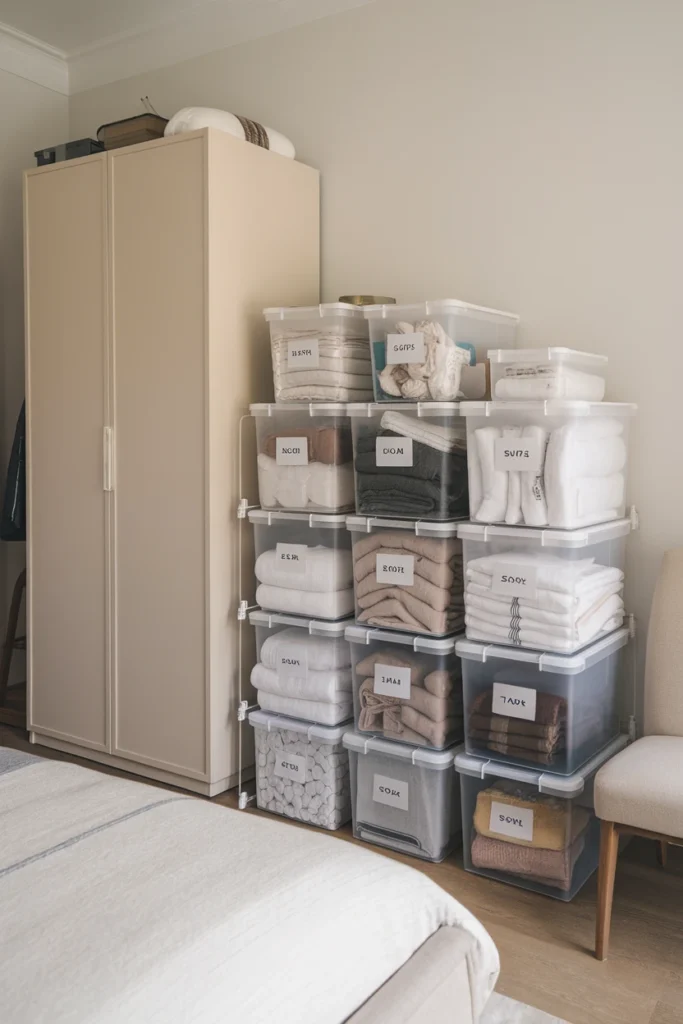 Sort by Size in Clear Bins