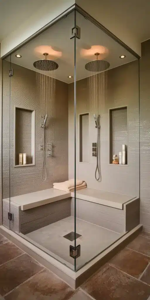 2. Spa-Like Showers