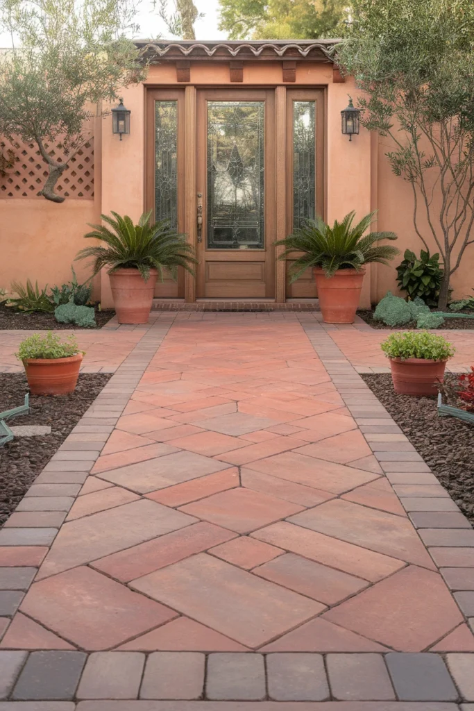 Terra-Cotta Pavers for Warmth