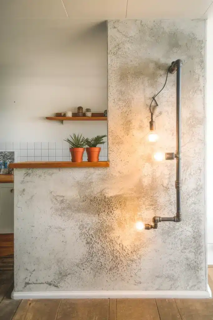 Textured Concrete Wall