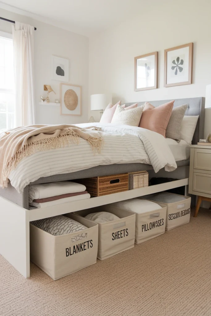 Try Under-Bed Storage