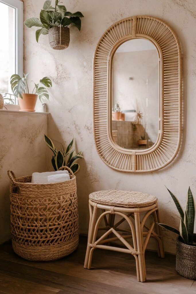 Use Wicker or Rattan Accents