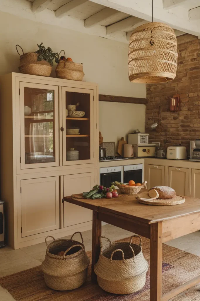 Use Woven Baskets for Storage