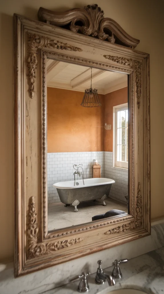 Vintage-Inspired Mirror