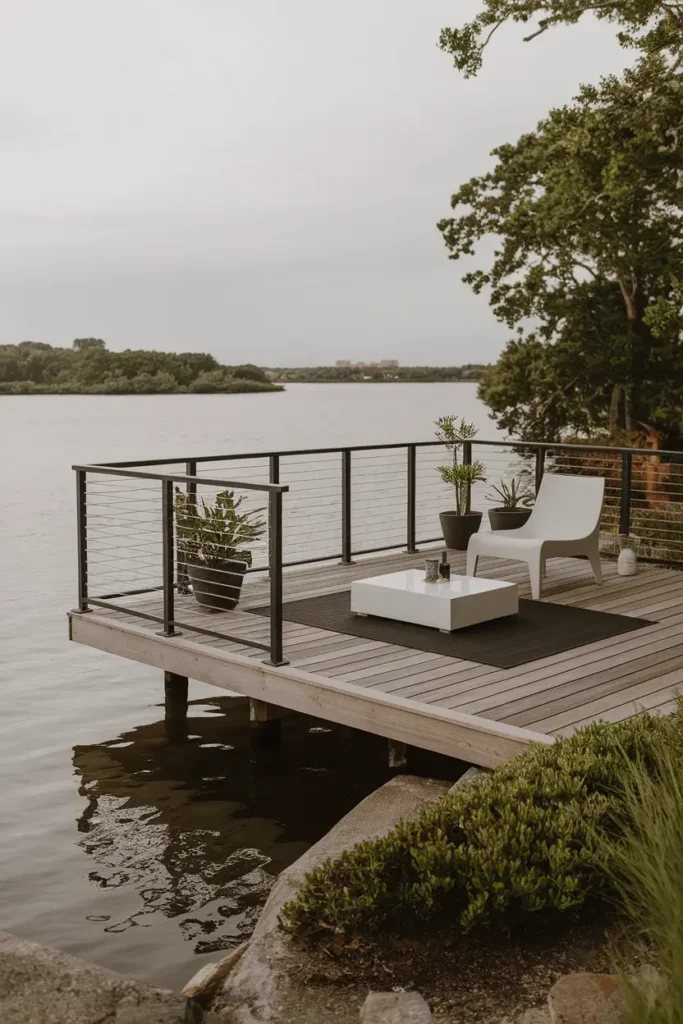 Waterfront Deck Retreat