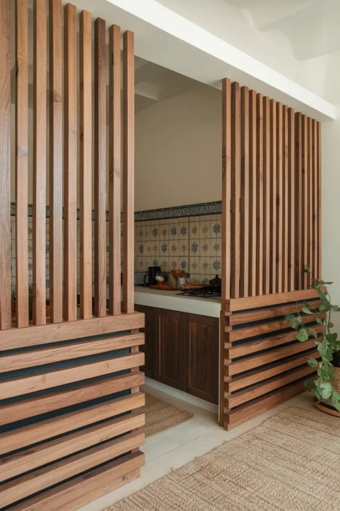 Wooden Slatted Dividers