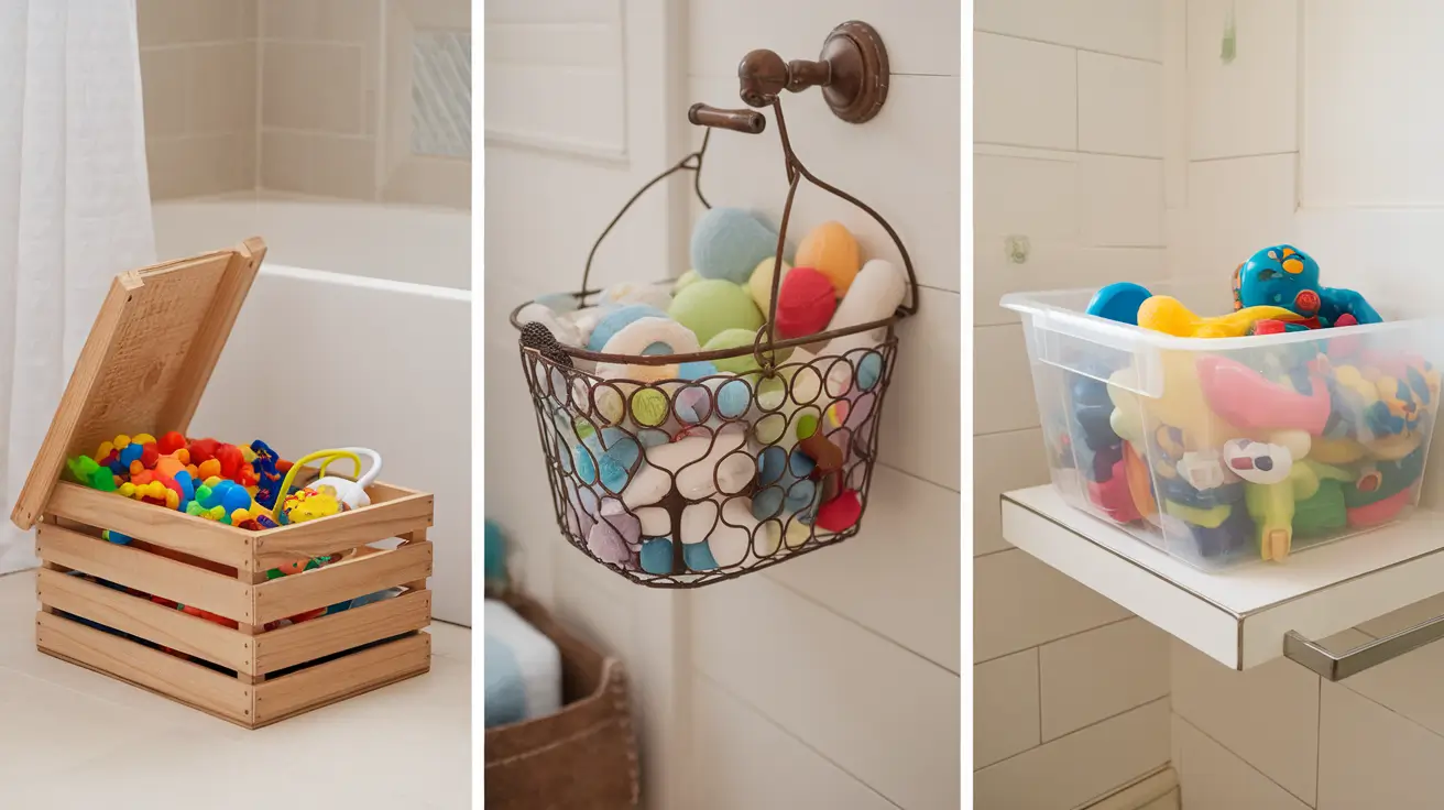 bath toy storage ideas