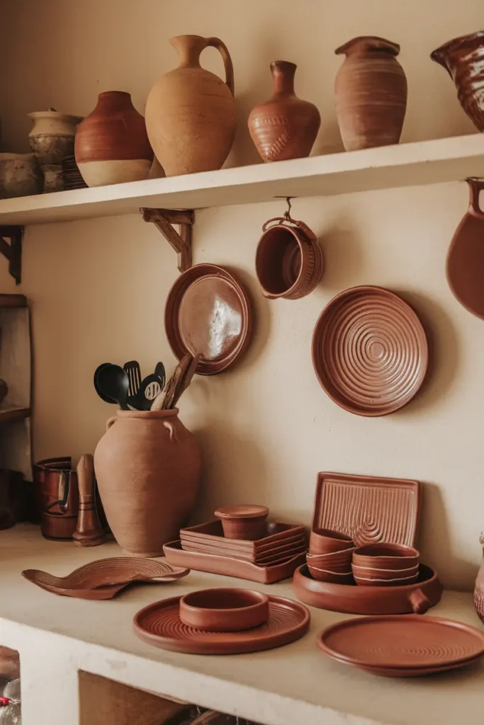 Opt for Earthenware Decor