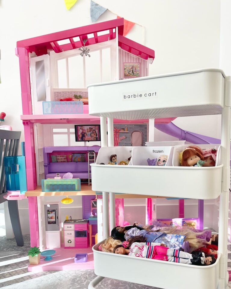 Barbie Racks 15 Genius Barbie Storage Ideas – Keep Dolls & Accessories Organized!