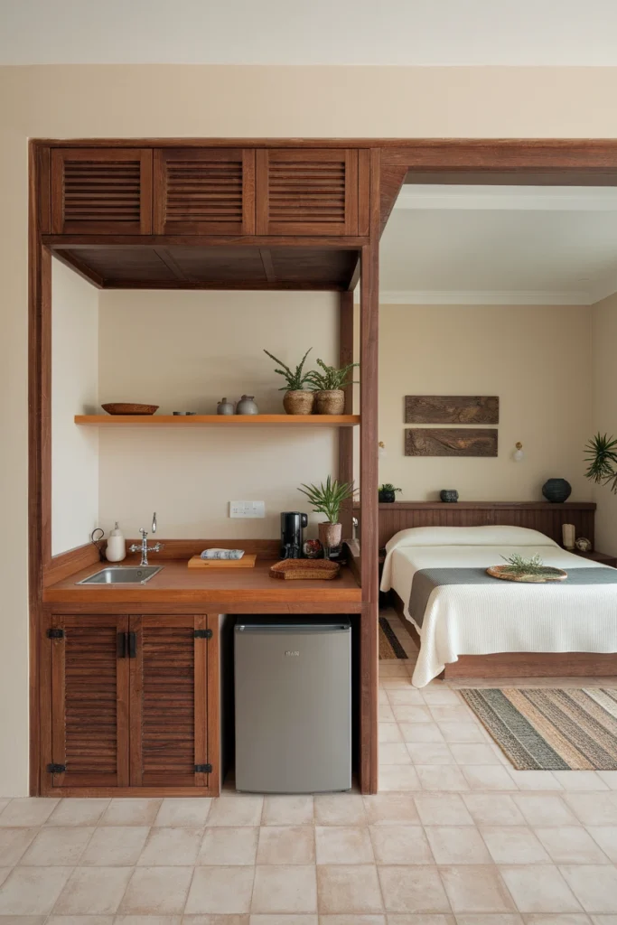 Add Warm Wood Tones