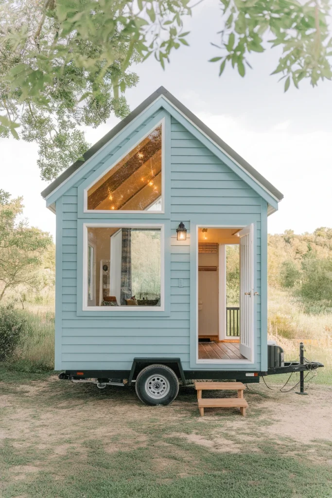 Baby Blue Micro House