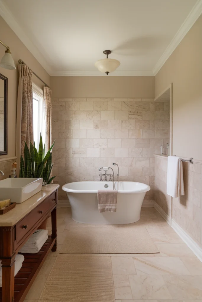 Beige Marble for Warmth