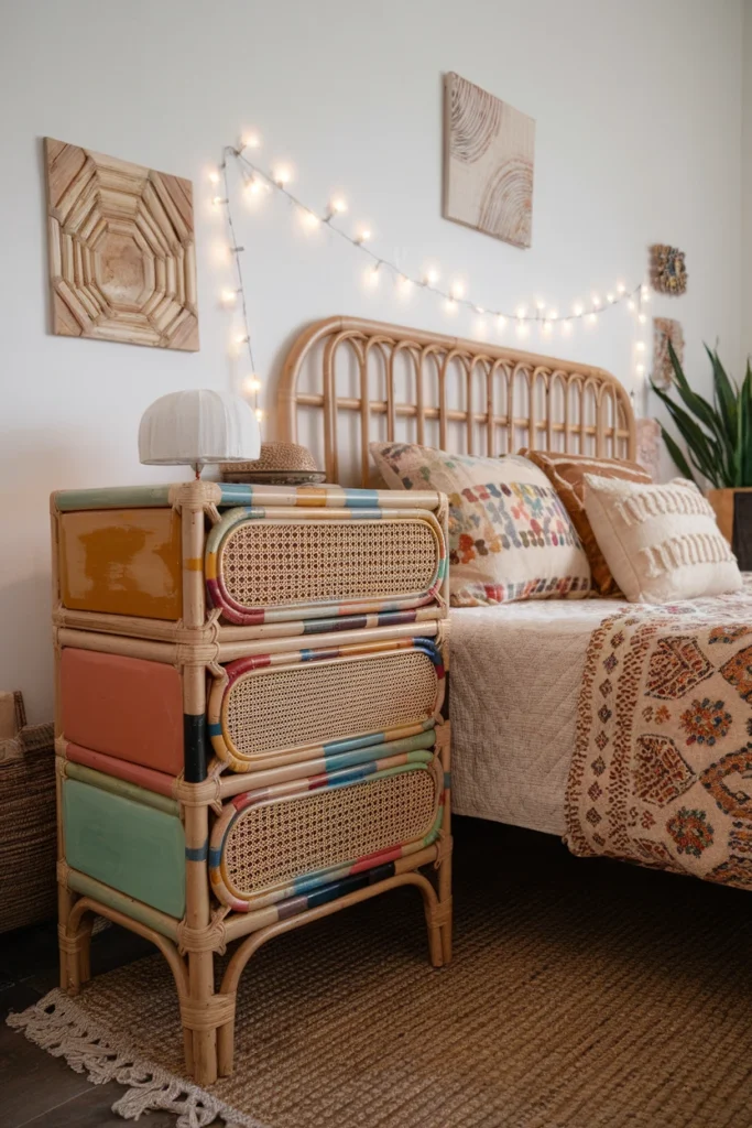 Boho Nightstands with Personality