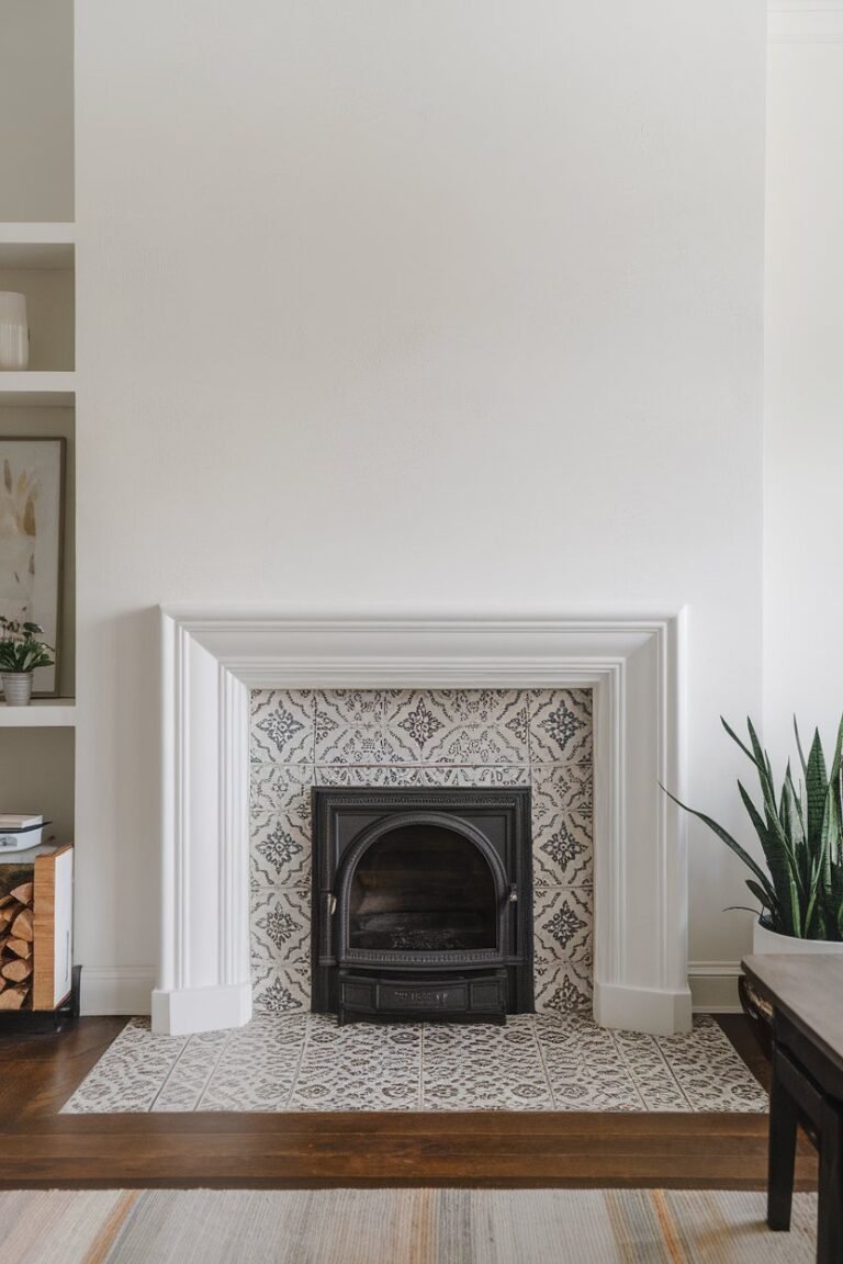 20 Creative Painted Fireplace Ideas to Transform Your Living Space