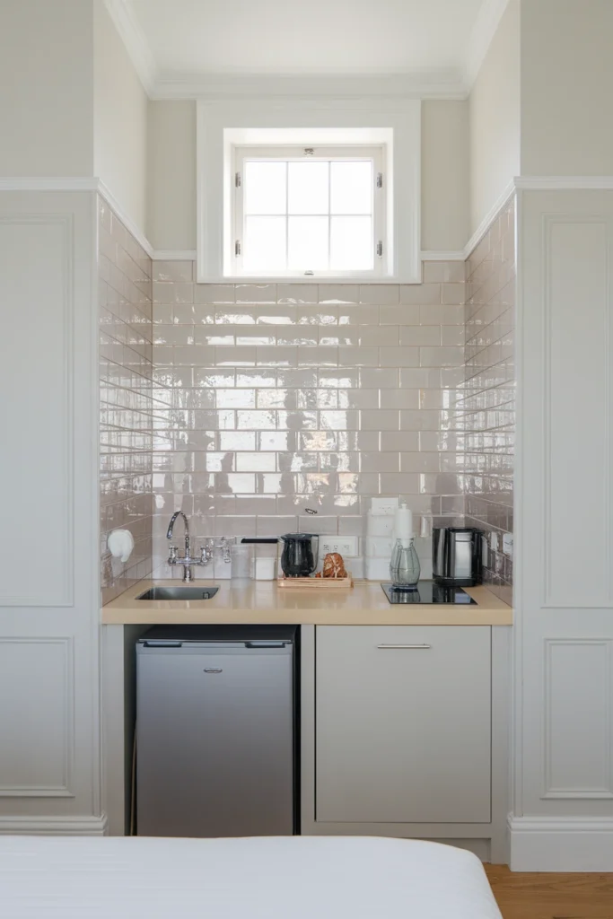 Choose a High-Gloss Backsplash