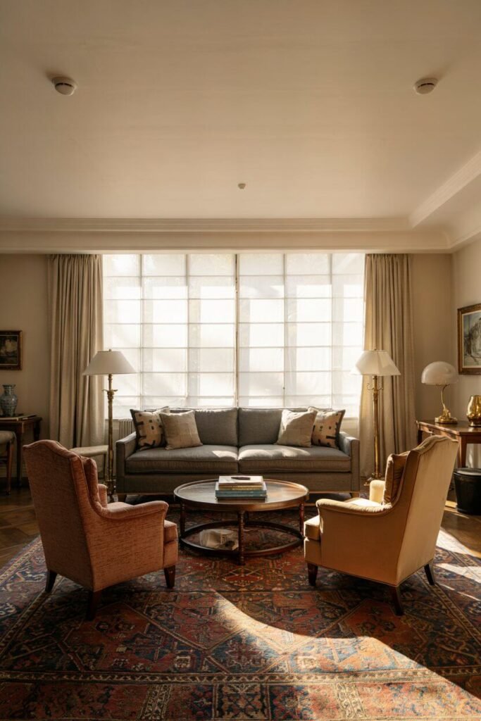 Design Two Distinct Seating Areas