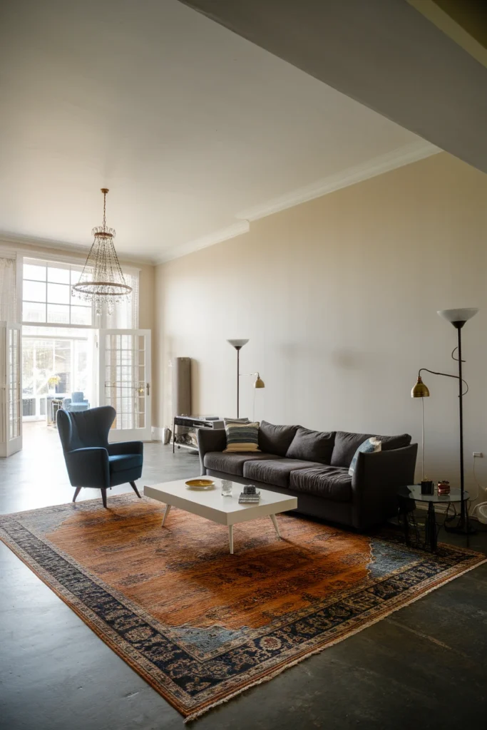 Floating Furniture Layout
