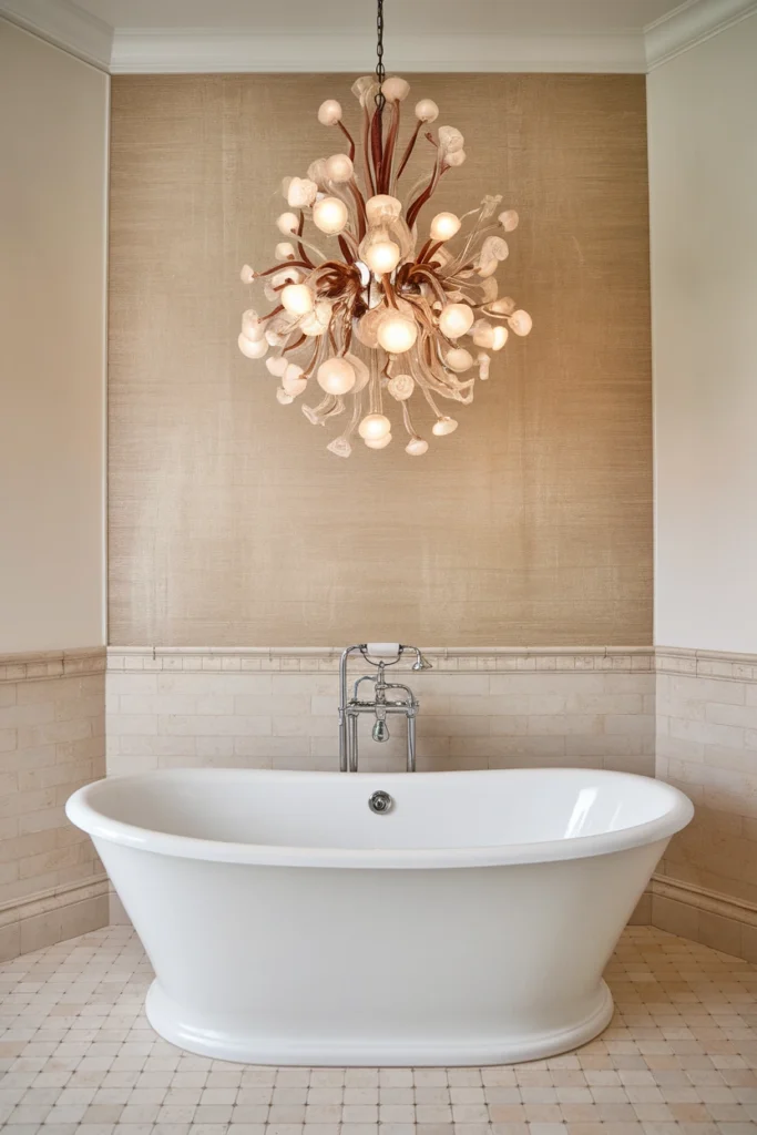 Hang a Statement Chandelier